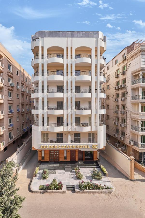 Golden Carven Hotel Kairo Exterior foto